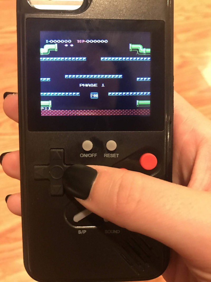 Playable Retro GameBoy iPhone Case - Full Color