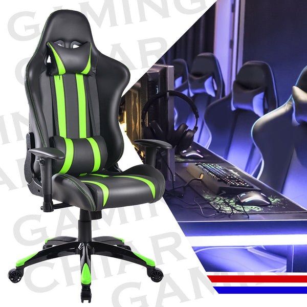 Giantex Racing High Back Reclining Gaming Chair Swivel Ergonomic Computer Desk Office Chair New Modern Furniture HW53993GN