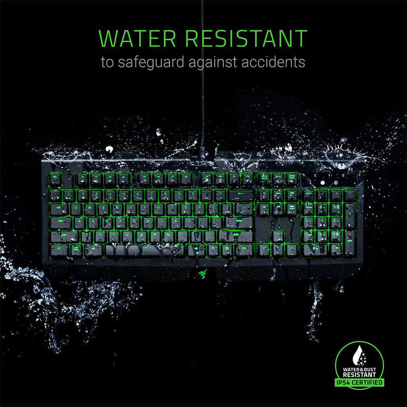 Razer Blackwidow Ultimate waterproof Backlit Mechanical Gaming Keyboard Fully Programmable Tactile Clicky Razer Green Switch