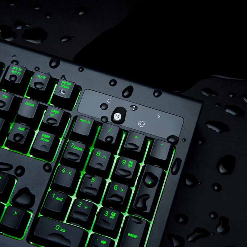 Razer Blackwidow Ultimate waterproof Backlit Mechanical Gaming Keyboard Fully Programmable Tactile Clicky Razer Green Switch