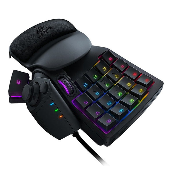 Razer Tartarus V2 Chroma Mecha-Membrane Wired Gaming Keypad 32 Fully Programmable Keys With Detachable Palm Rest - Black