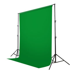 Hot Sale Green Color Cotton Non-pollutant Textile Muslin Photo Backgrounds Studio Photography Screen Chromakey Backdrop Cloth