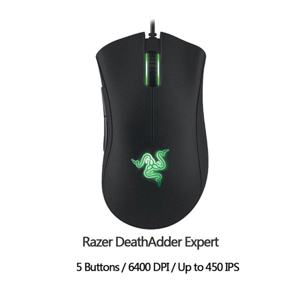 Razer DeathAdder Elite Gaming Mouse 16000 DPI Ergonomic Chroma Lighting Optimized 450 IPS 7 Buttons eSports Wired Mouse Gamer