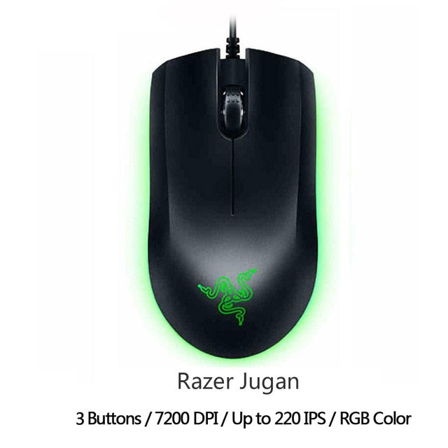 Razer DeathAdder Elite Gaming Mouse 16000 DPI Ergonomic Chroma Lighting Optimized 450 IPS 7 Buttons eSports Wired Mouse Gamer