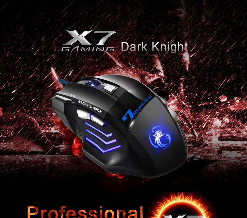 PRO GAMERS MOUSE -STORM VIPER SPONSORED(7 Button)