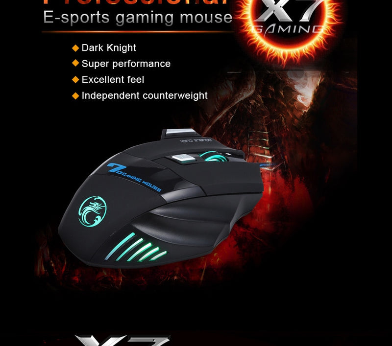 PRO GAMERS MOUSE -STORM VIPER SPONSORED(7 Button)