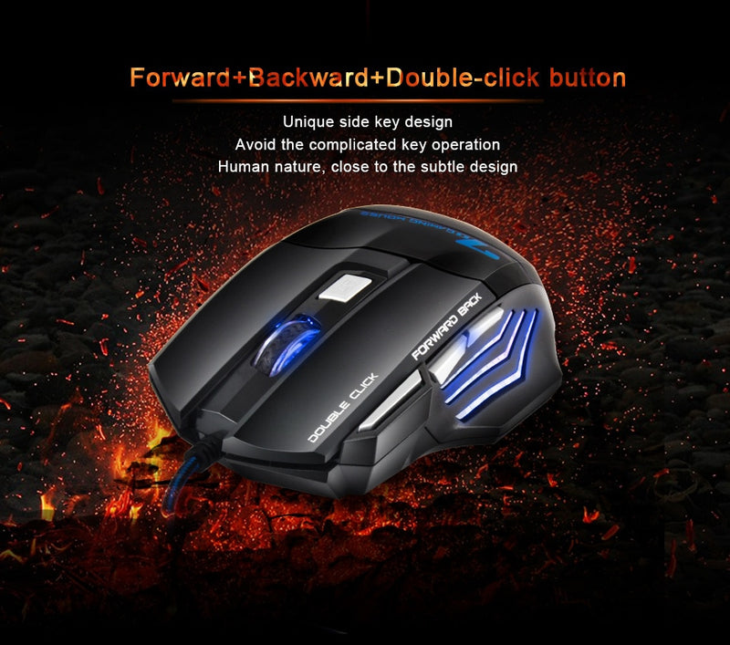 PRO GAMERS MOUSE -STORM VIPER SPONSORED(7 Button)