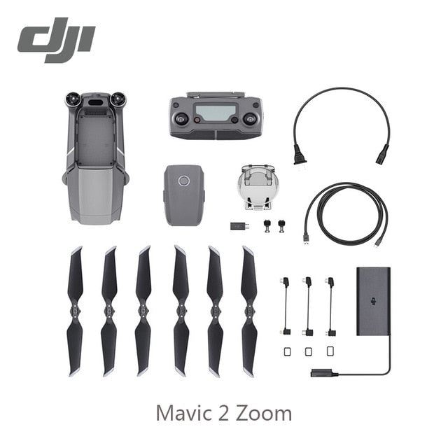 DJI Mavic 2 Pro/Mavic2 Zoom/Smart Controller/Accessories Kit Hasselblad Camera 4K HDR Video 8km Remote Control 31Min Flight Time