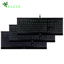 Original Razer Cynosa Pro Backlit Membrane Gaming Keyboard Wired Fully Programmable Keys Macro Recording Enable Synapse Keyboard