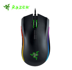 Razer Mamba Elite Right-Handed Gaming Mouse 5G Advanced Optical Sensor 16000DPI RGB Backlight With 9 Independent Programmable Buttons - Black