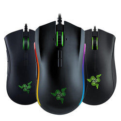 Razer DeathAdder Elite Gaming Mouse 16000 DPI Ergonomic Chroma Lighting Optimized 450 IPS 7 Buttons eSports Wired Mouse Gamer