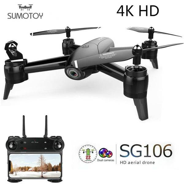 SG106 1080P WiFi FPV RC Drone Optical Flow Positioning RTF - Black